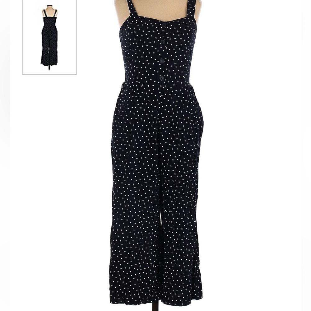 Loft Polka Dot Jumpsuit